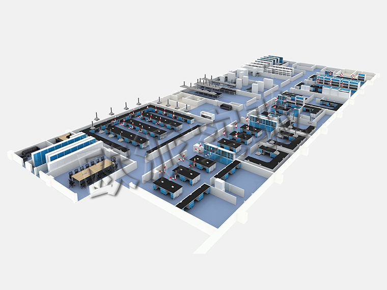 整体实验室鸟瞰图